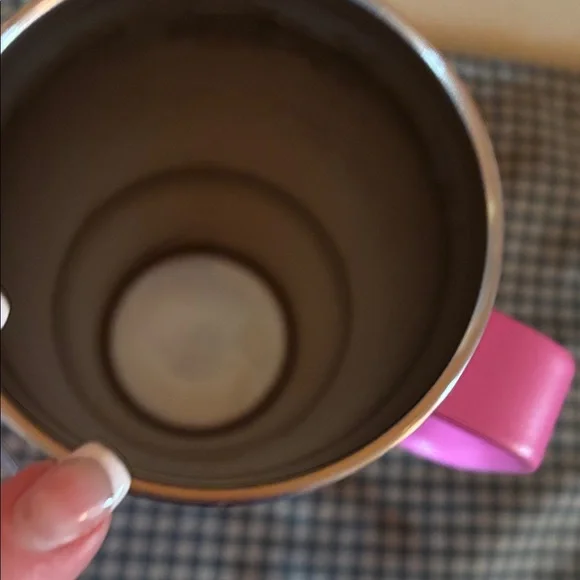 Yeti Hot Pink Insulated Tumbler with Handle and Clear Lid - Picture 6 of 6